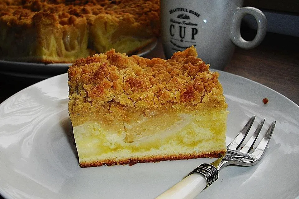 Apfelkuchen Mit Butterstreuseln Best Rezepte