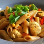 Hühnchen Nudel Pfanne -Elgar