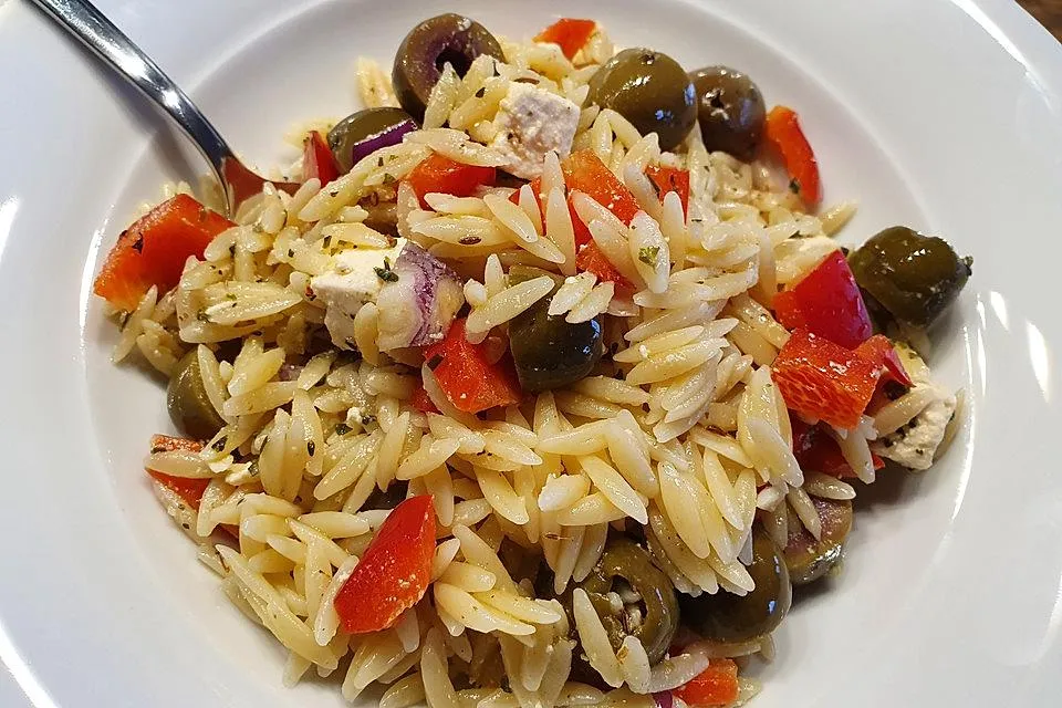 Griechischer Kritharaki-Salat - Best Rezepte