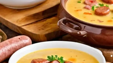 kartoffelsuppe mit wiener würstchen