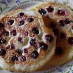 Pancakes mit Blueberries