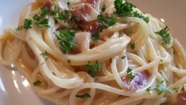 Koelkasts Spaghetti Carbonara