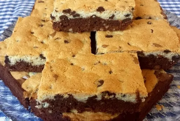 Brookies - Brownies mit knuspriger Cookie-Kruste