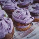 Heidelbeer-Mascarpone-Frosting für Cupcakes