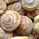 Schneckennudeln mit Nussfüllung