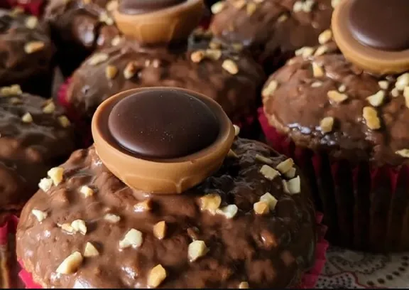 Toffifee Nougat Muffins