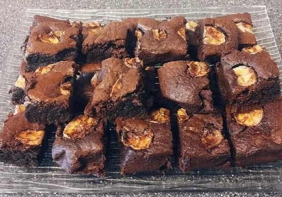 Bananen Nutella Brownies