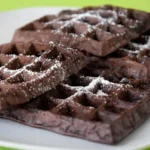 Brownie Schokoladen Waffeln