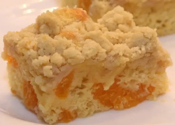 Express-Streusel-Mandarinen-Kuchen