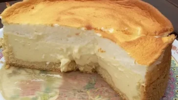 Käsekuchen mit 2 Schichten