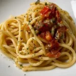 Spaghetti aglio olio e peperoncino