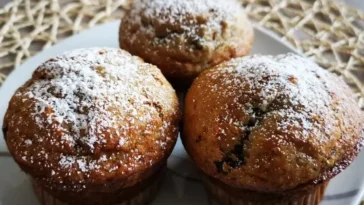 Bananen-Muffins mit Schokolade