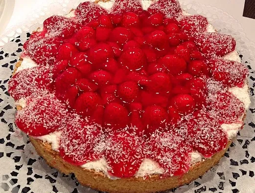 Erdbeer Mascarpone Kuchen