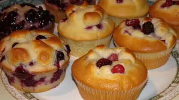 Himbeer Buttermilch Muffins