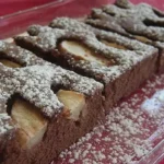 Schoko - Apfel - Kuchen vom Blech