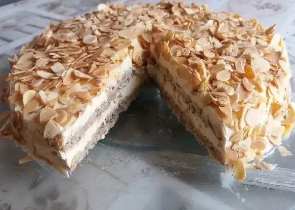 Schwedische Mandeltorte