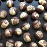 Vegane Marmorplätzchen