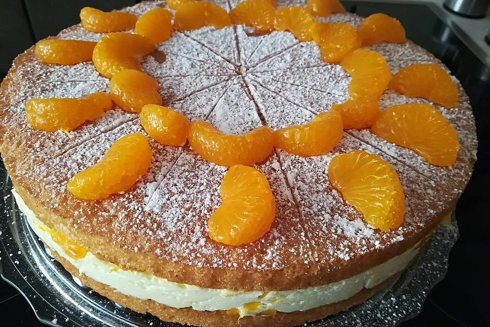 blitztorte-mandarinen-im-paradies - Best Rezepte