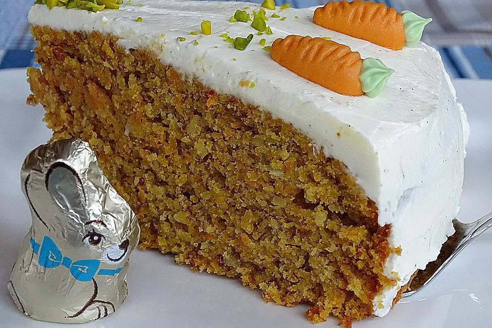 Karottenkuchen-rueblikuchen-oder-moehrenkuchen - Best Rezepte