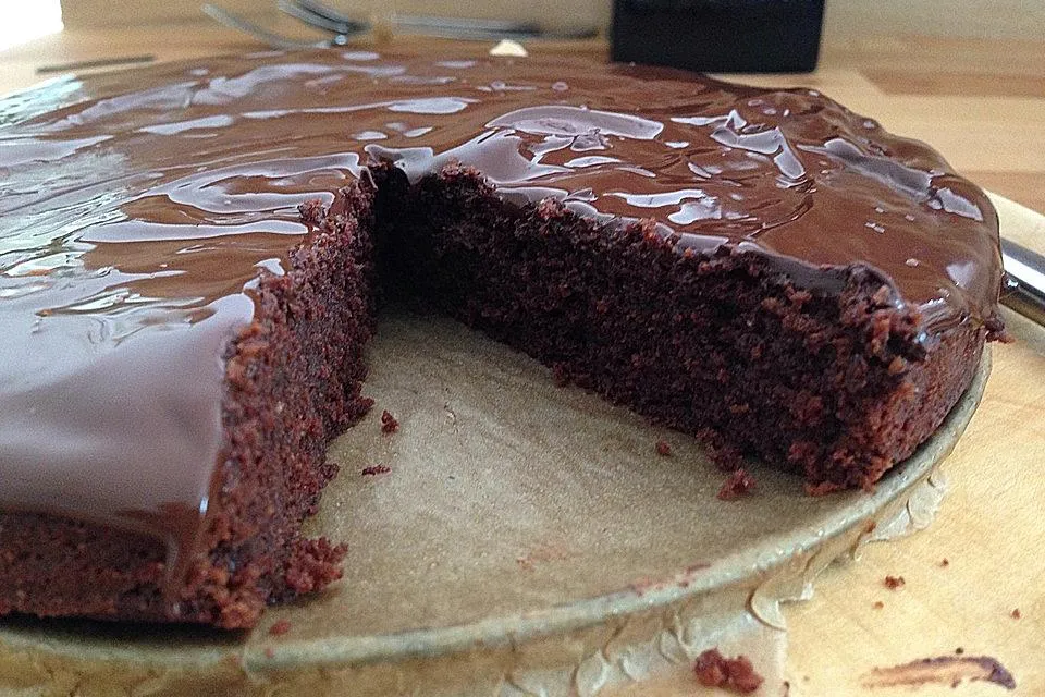 schwedischer-schokoladenkuchen-klebrig - Best Rezepte