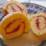 Biskuitrolle - Roulett mit Milchmädchencreme