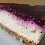 Blueberry Cheesecake mit Crunchy-Boden