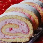 Erdbeermousse - Roulade