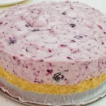 Heidelbeer Quark Torte