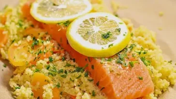 Lachs-Couscous-Päckchen