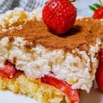 Milchreis-Erdbeer-Tiramisu