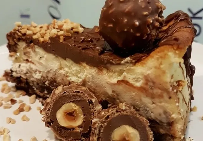 Rocher Cheesecake