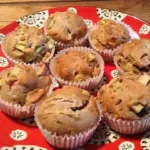 Vegane Rhabarbermuffins