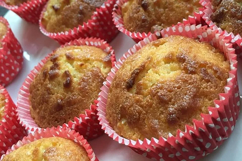 apfel-marzipan-muffins - Best Rezepte