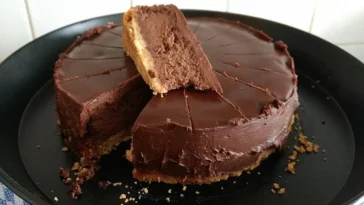 Chocolate Cheesecake mit Oreo-Boden