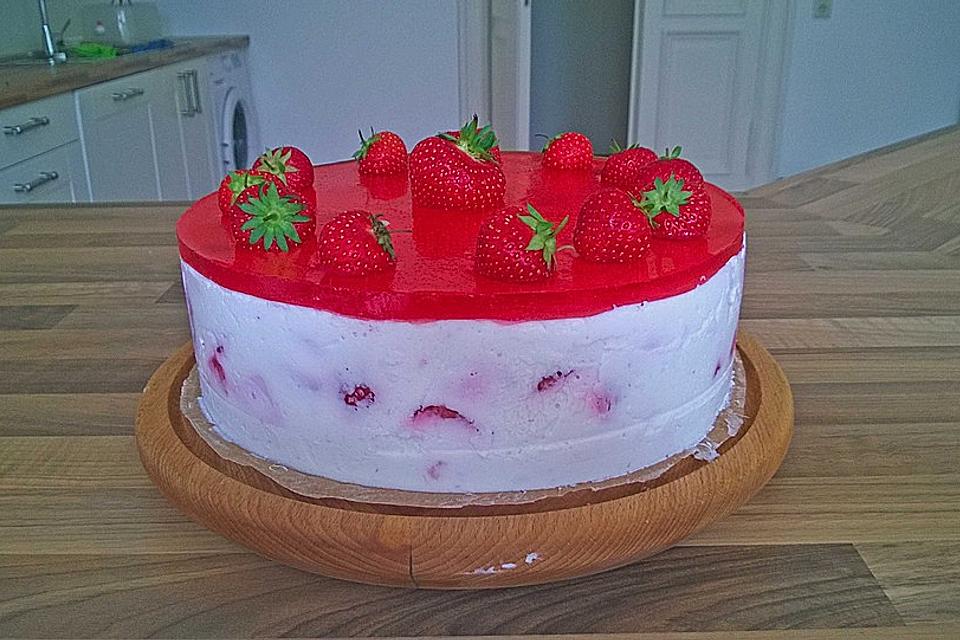 quarktorte-mit-erdbeeren - Best Rezepte
