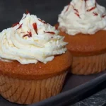 Aprikosen Safran Cupcakes