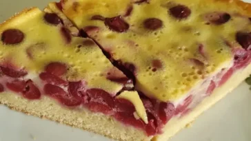 Kirsch Vanille Schmandkuchen