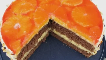 Orangen Schoko Torte