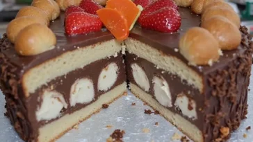 Profiteroles Torte