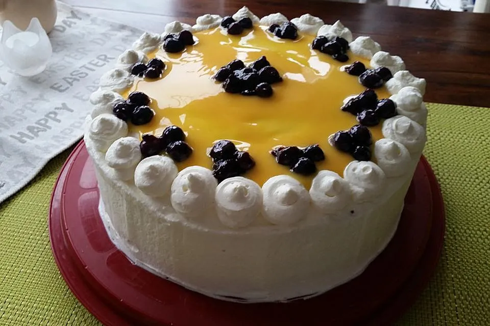heidelbeer-eierlikoer-torte - Best Rezepte