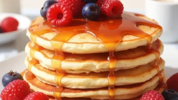 Amerikanische Pancakes