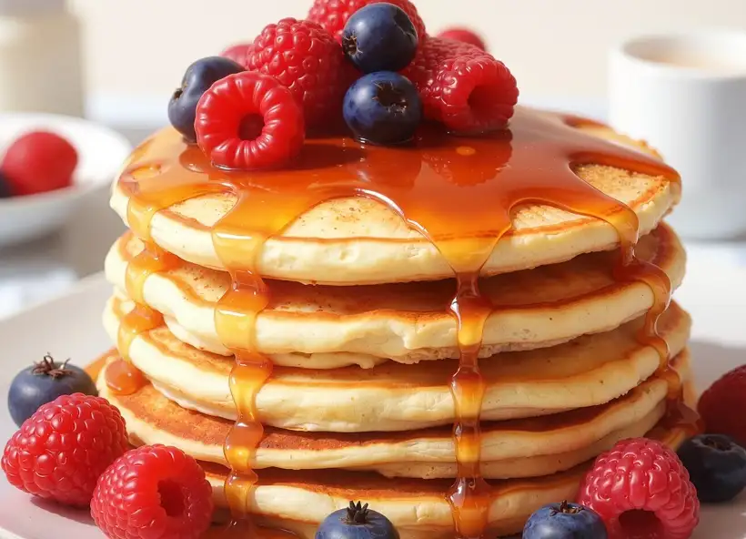 Amerikanische Pancakes