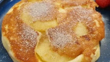 Dicke Obst-Pfannkuchen