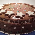 Schoko Zimtstern Torte