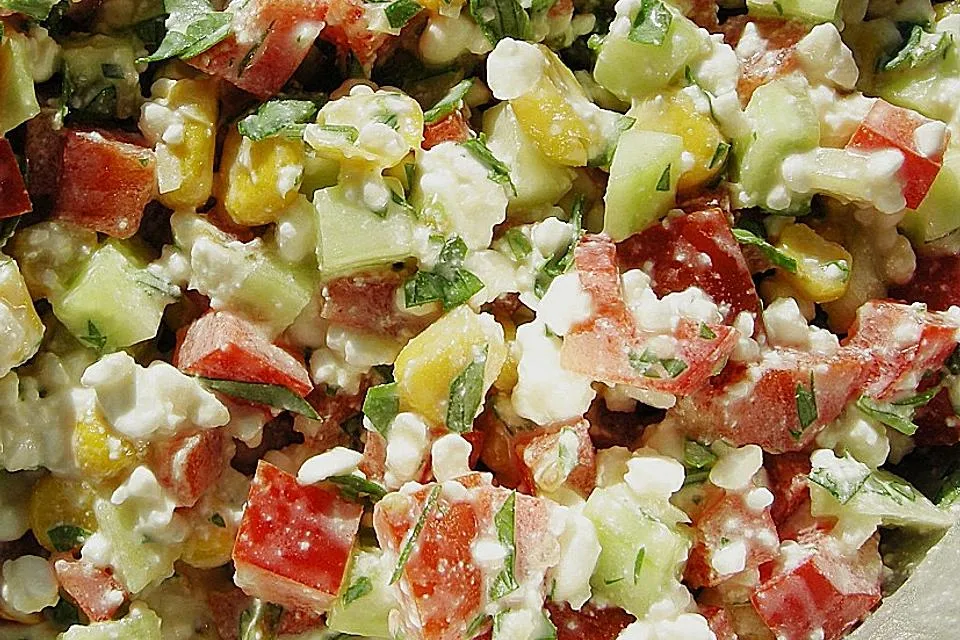 huettenkaese-salat - Best Rezepte