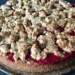 Feiner Johannisbeer - Streuselkuchen