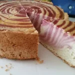 Zebra Himbeer Käsekuchen