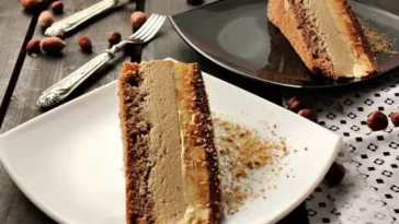 Kuchen mit Haselnusskaramell