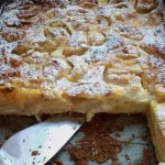 Apfelkuchen mit Vanille Schmand