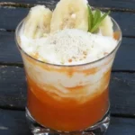 Fruchtige Bananen-Orangencreme